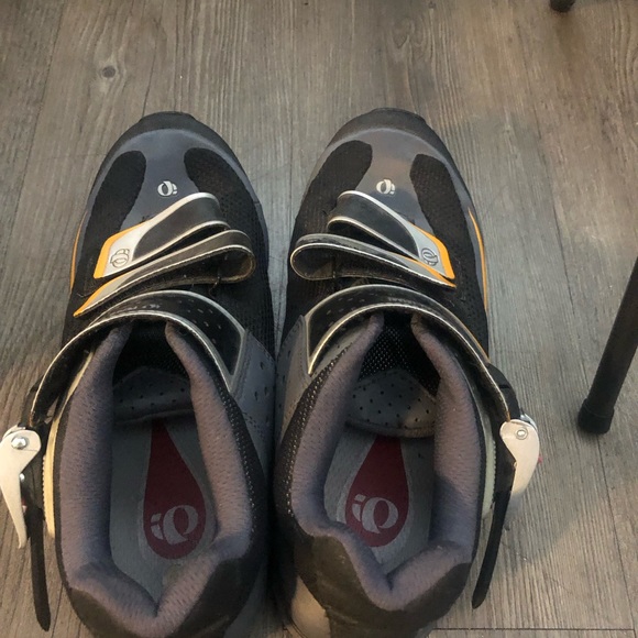 Pearl Izumi X-Alp Enduro Men’s Black Orange Silver Cycling Shoes Size EU 40/7US - Picture 12 of 12